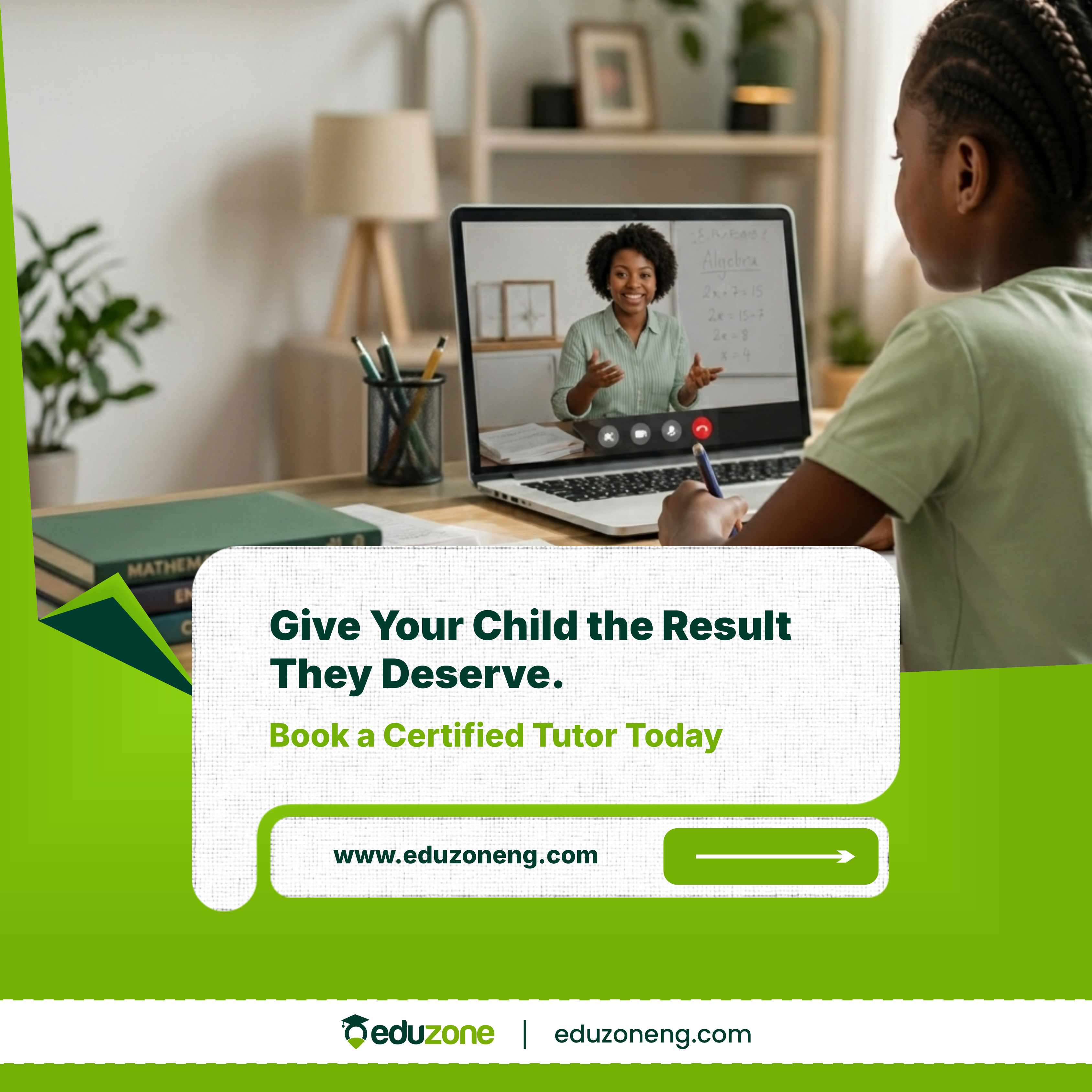 Eduzone ad campaign — conversion CTA