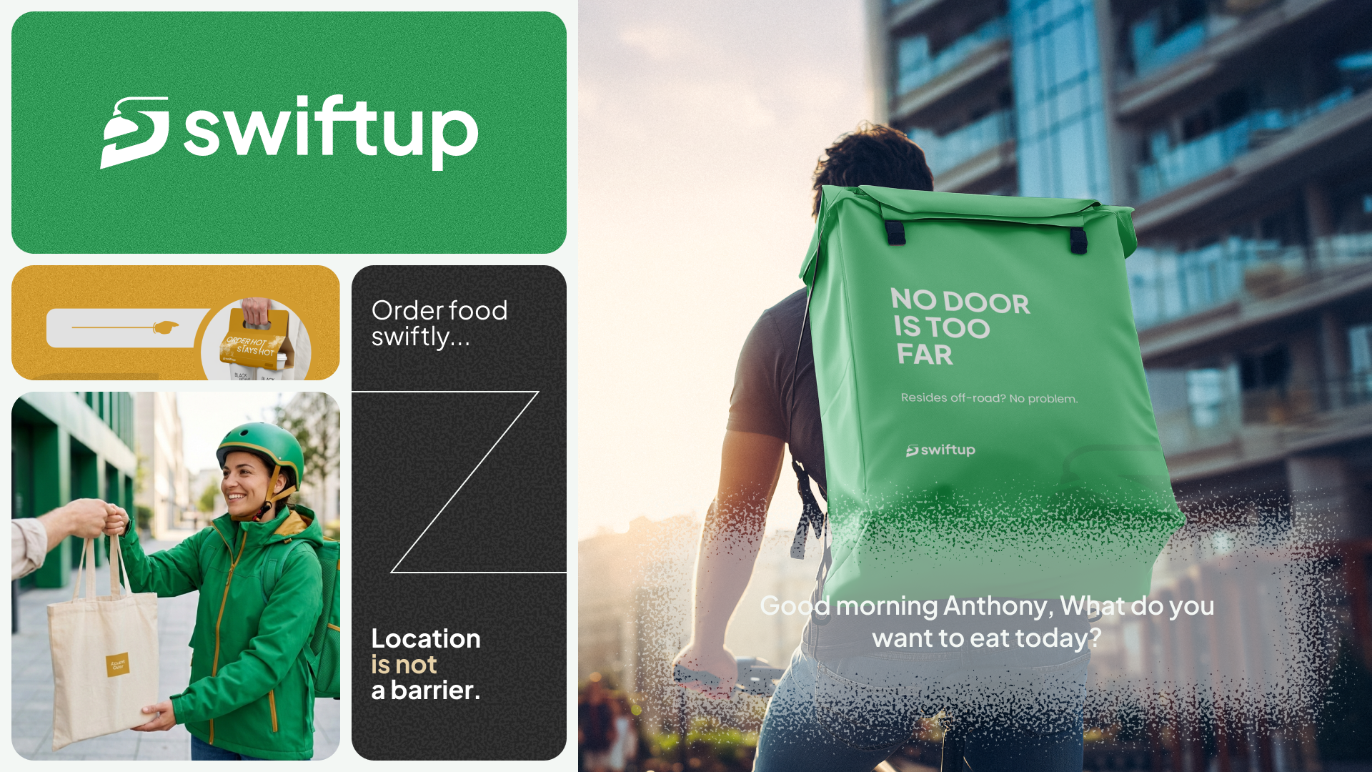 Swiftup logo presentation