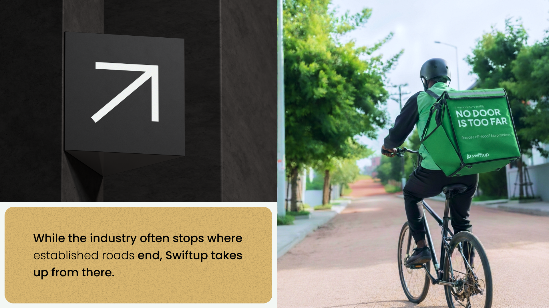 Swiftup logo presentation