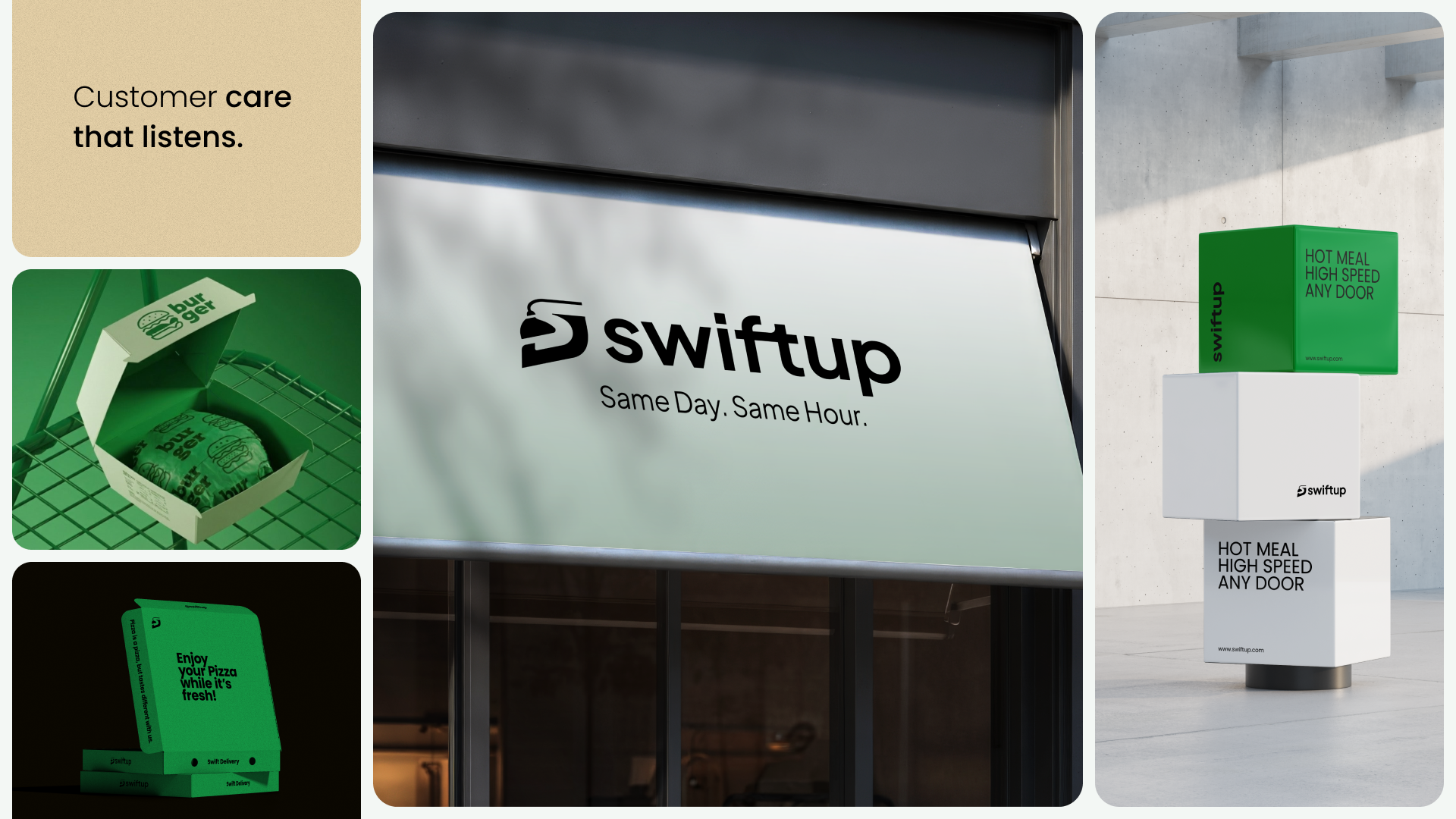 Swiftup logo presentation